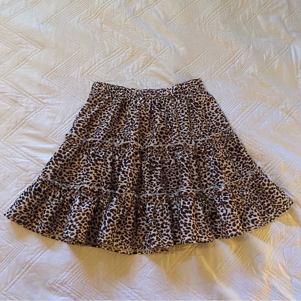 Shein Cheetah Skirt